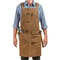 HeavyDuty Canvas Work Apron For Carpenters Electricians Gardeners 0