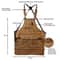 HeavyDuty Canvas Work Apron For Carpenters Electricians Gardeners 5