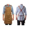 HeavyDuty Canvas Work Apron For Carpenters Electricians Gardeners 3