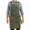 HeavyDuty Canvas Work Apron For Carpenters Electricians Gardeners 8