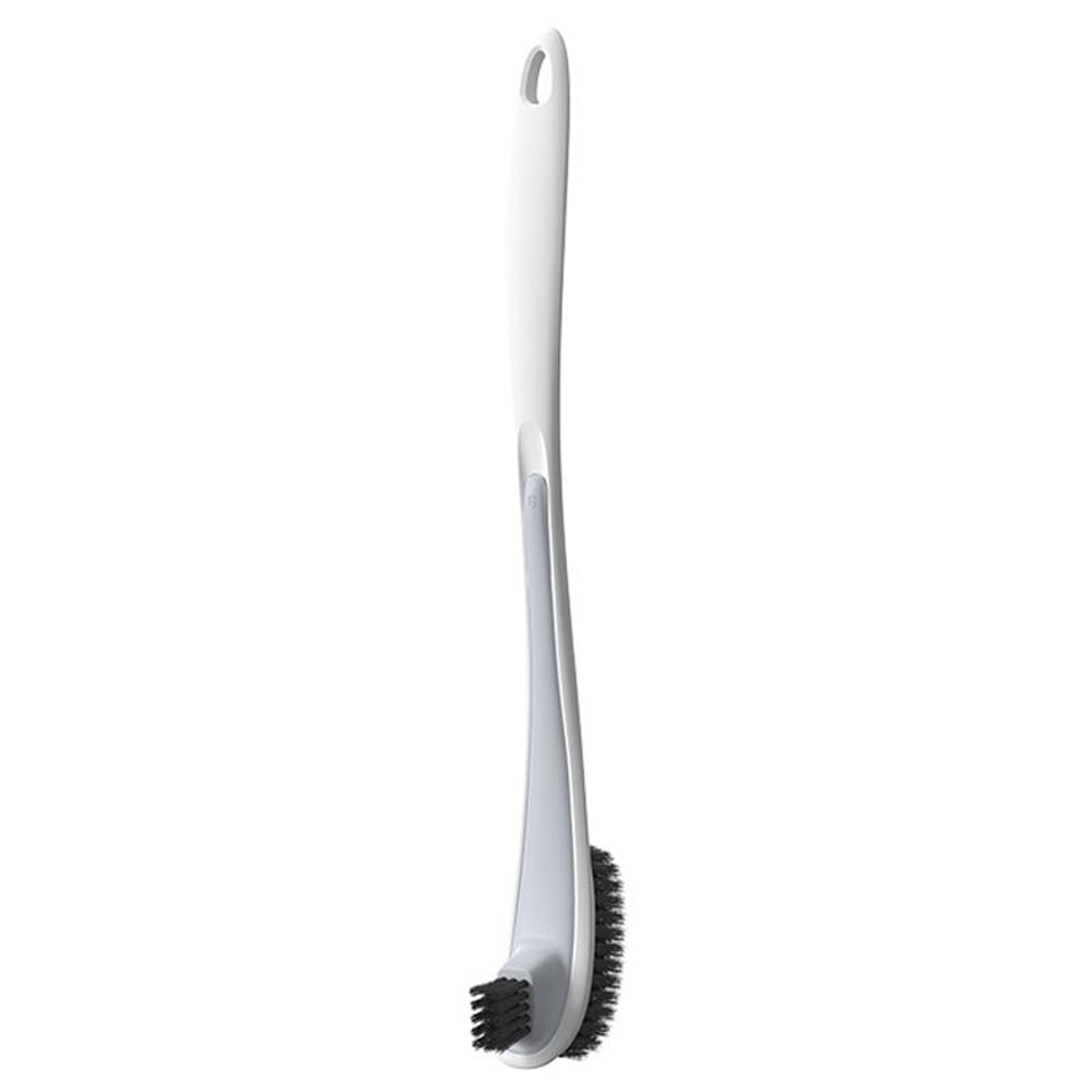 DoubleSided Toilet Brush With Soft Bristles And Long Handle For Deep Cleaning 9