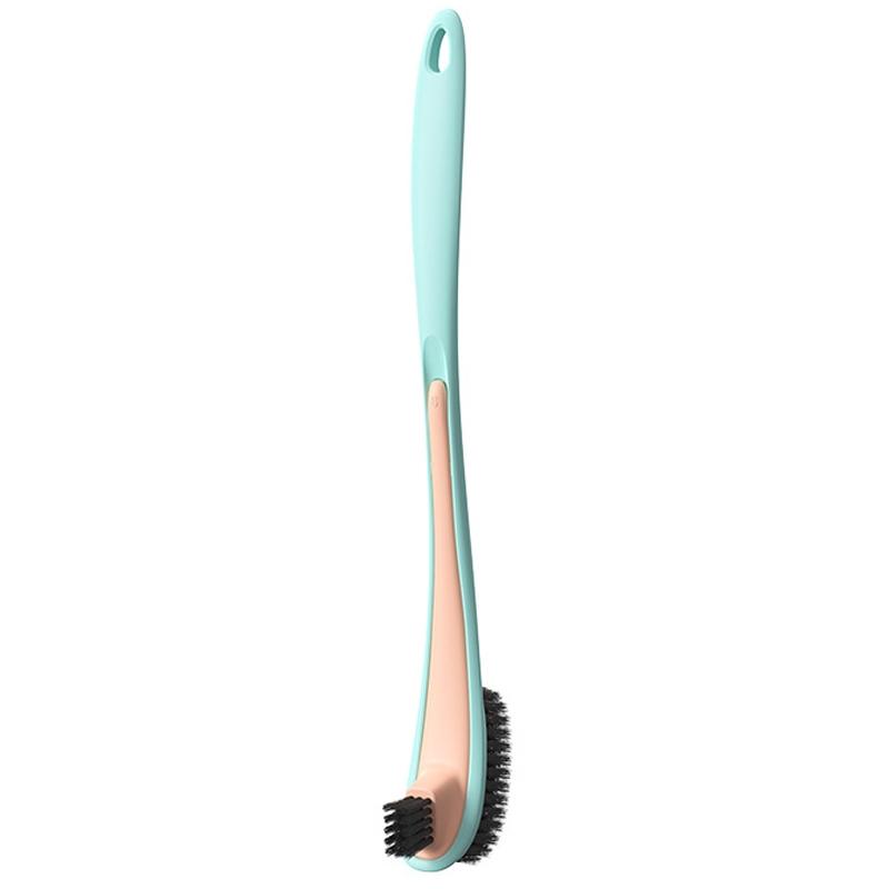 DoubleSided Toilet Brush With Soft Bristles And Long Handle For Deep Cleaning 10