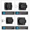 Keyless DualUse Cabinet Drawer AntiTheft Lock 11