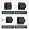 Keyless DualUse Cabinet Drawer AntiTheft Lock 11