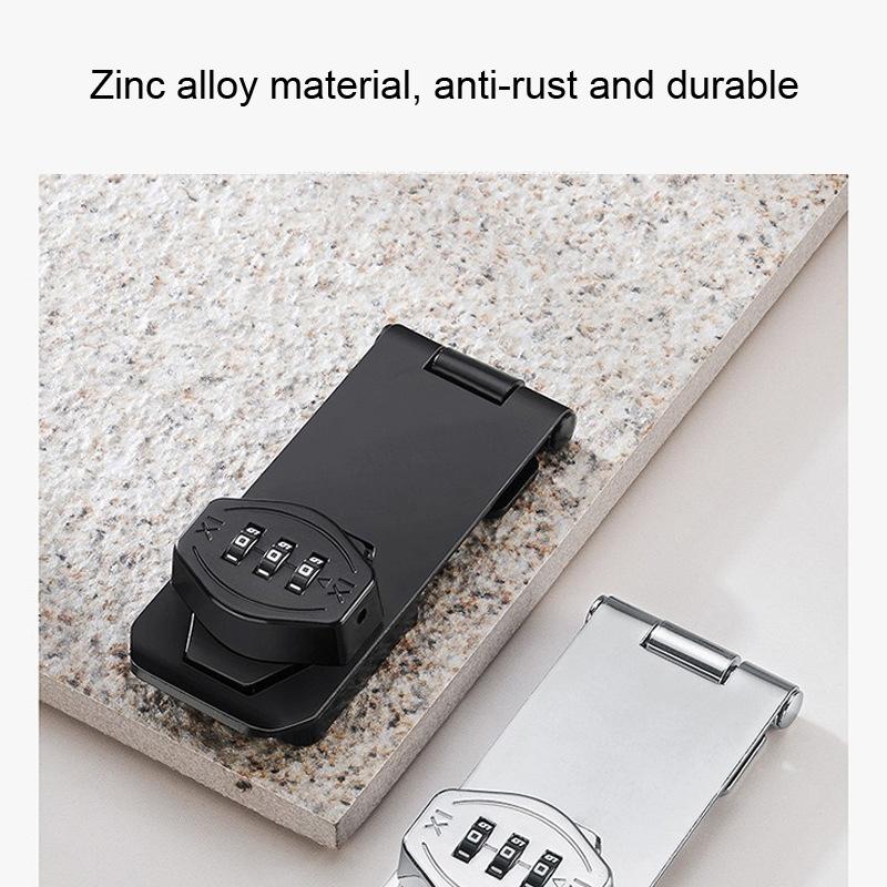 Keyless DualUse Cabinet Drawer AntiTheft Lock 5