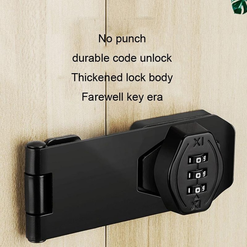 Keyless DualUse Cabinet Drawer AntiTheft Lock 7