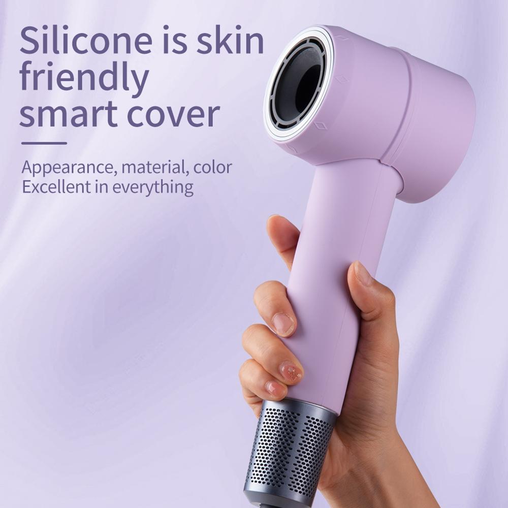 Premium Silicone Protective Case For Dyson LF03 Hairdryer AntiFall Dustproof Cover 5
