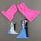 Premium Bride and Groom Silicone Chocolate Mold for Cakes & DIY Crafts