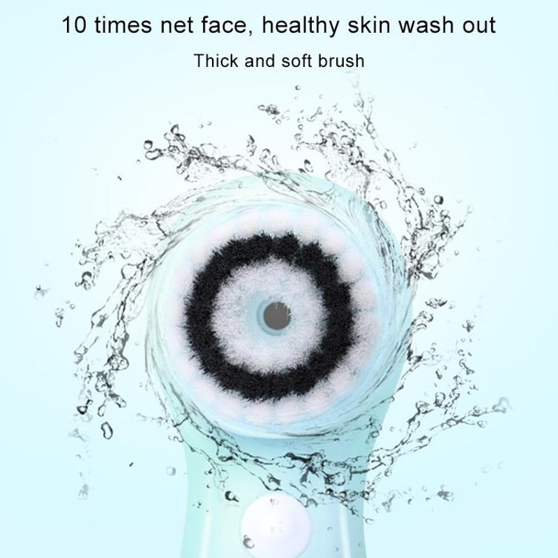 3in1 USB Charging Facial Cleansing Brush For Deep Pore Blackhead Removal 7