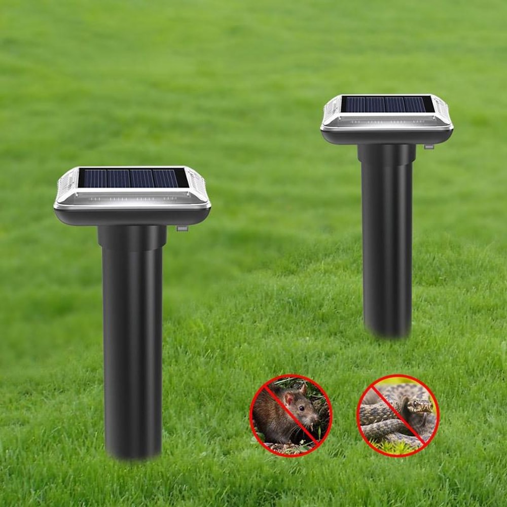 Solar Outdoor Waterproof Solar Animal Repeller Garden Yard Outdoor Pest Repeller 0