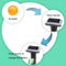 Solar Outdoor Waterproof Solar Animal Repeller Garden Yard Outdoor Pest Repeller 4