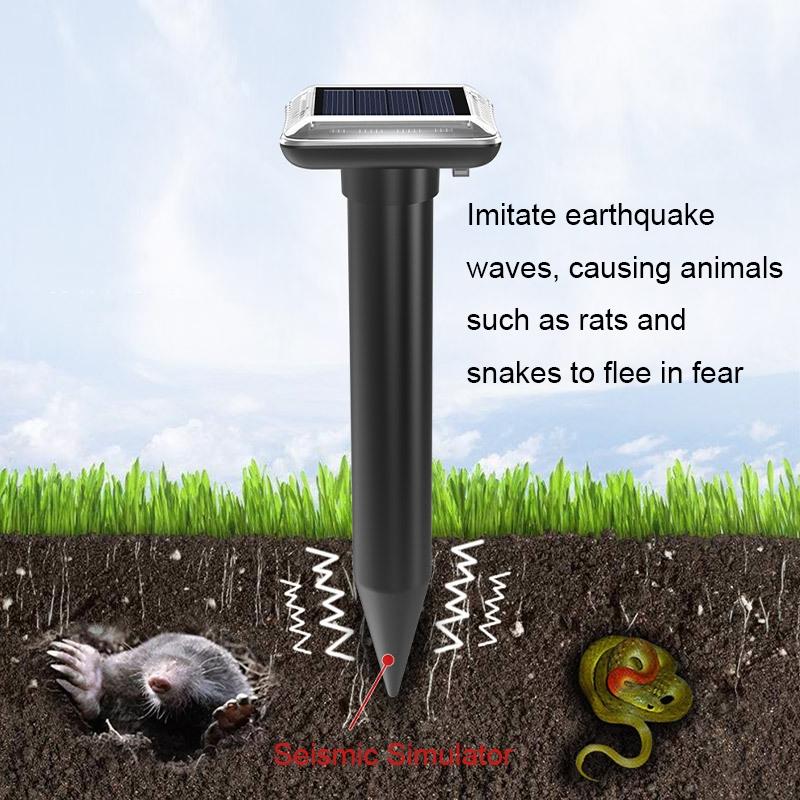 Solar Outdoor Waterproof Solar Animal Repeller Garden Yard Outdoor Pest Repeller 5