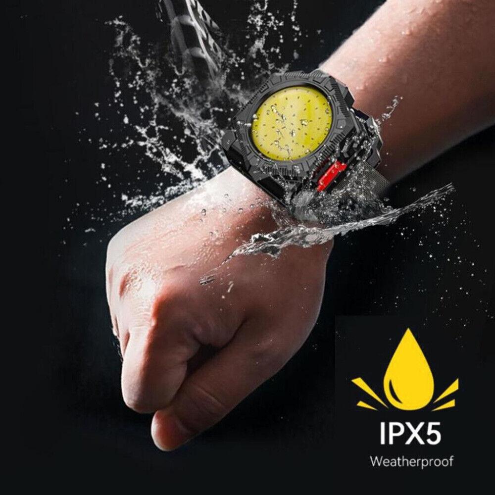 3in1 Wearable Mini LED Flashlight For Outdoor Night Use 9