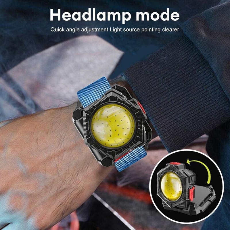 3in1 Wearable Mini LED Flashlight For Outdoor Night Use 3