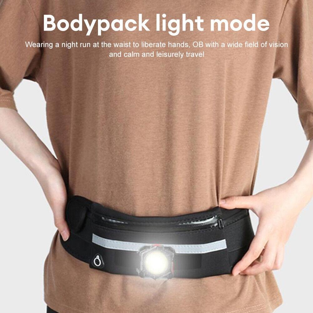 3in1 Wearable Mini LED Flashlight For Outdoor Night Use 4