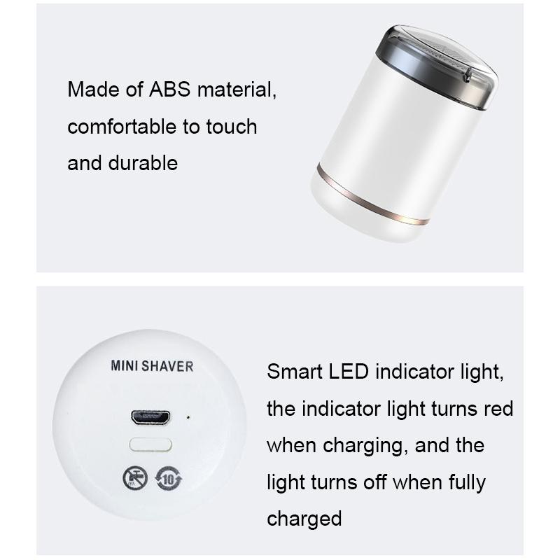 Portable USB Electric Mini Shaver For Travel Car Use 8