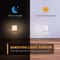 Induction LED Night Light With Stepless Dimming Night Light Sensor Warm Glow For Nursery Bedroom 5