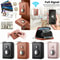 Premium Leather AirTag Wallet With Zipper For Apple AirTag Holder 8