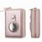 Premium Leather AirTag Wallet with Zipper for Apple AirTag Holder