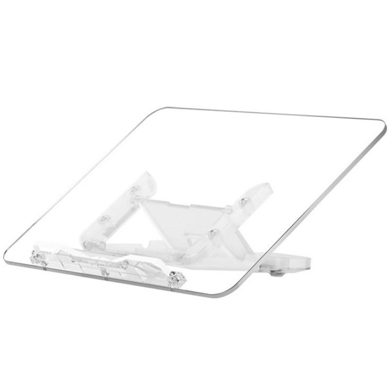 Adjustable Acrylic Book Stand For IPad Tablets Reading Desk Display 6