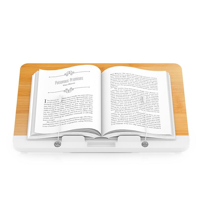 Adjustable Acrylic Book Stand For IPad Tablets Reading Desk Display 7