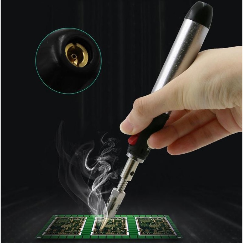 3in1 Butane Gas Soldering Iron Pen Torch For Welding Heat Repair DIY Electronics 5
