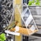 Transparent Acrylic Triangle Bird Feeder For Outdoor Garden Pet Bird Cages 5