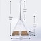 Transparent Acrylic Triangle Bird Feeder For Outdoor Garden Pet Bird Cages 6