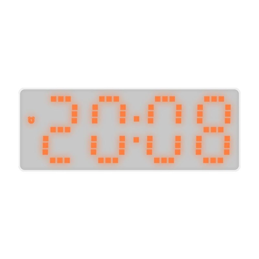 Smart LED Digital Alarm Clock With Voice Control Temperature Display Adjustable Brightness 7