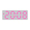 Smart LED Digital Alarm Clock With Voice Control Temperature Display Adjustable Brightness 9