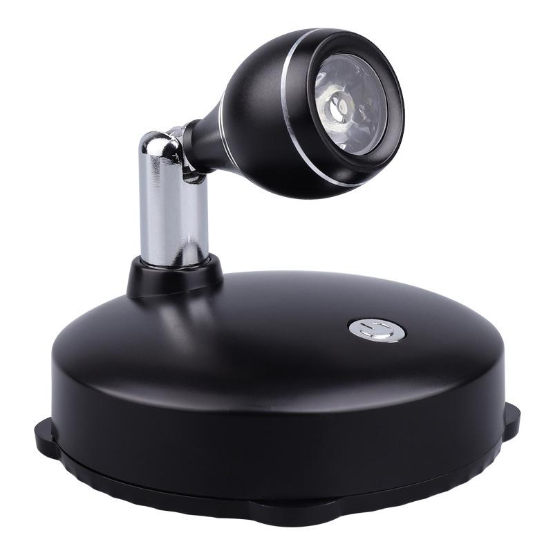 LED Spotlight for Wine Cabinets with Remote Control & Adjustable Rotating Light