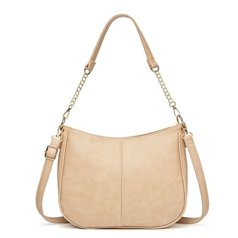 Urban Luxe Crossbody Bag For Women Large Capacity Adjustable Chain Shoulder Purse 8