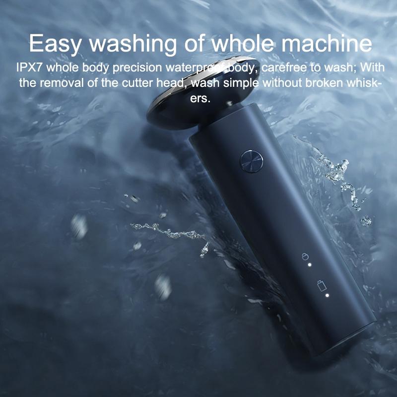 Electric Shaver With 3D Floating Heads IPX7 Waterproof USBC Razor 4
