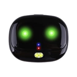 gps pet tracker with led light, real-time tracking & smart geo fence