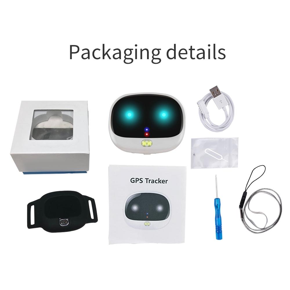 GPS Pet Tracker With LED Light RealTime Tracking Smart Geo Fence 5