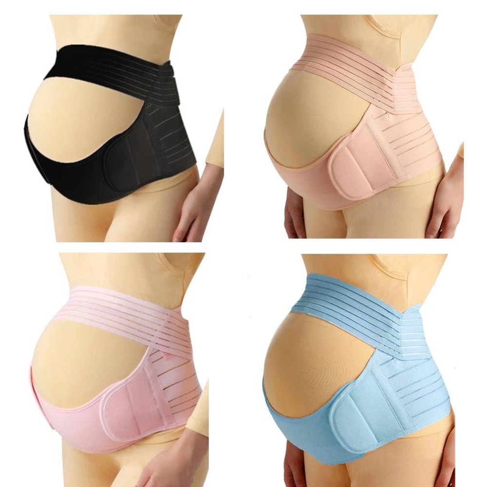 Maternity Belly Support Belt Set Breathable Pregnancy Support Belt For Prenatal Postpartum Comfort 1
