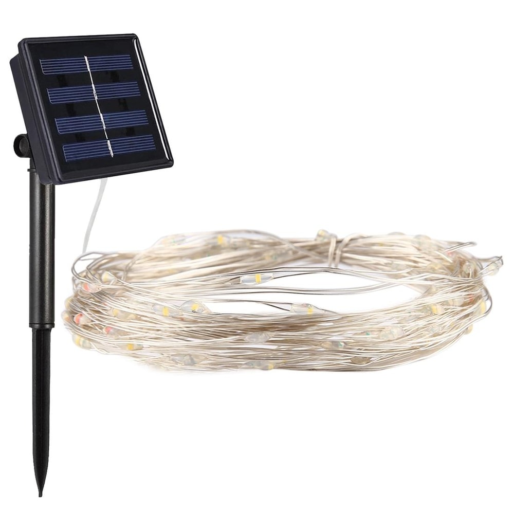 Solar Powered Fairy String Lights 20M 200 LED Waterproof Copper Wire Garden Decor 4