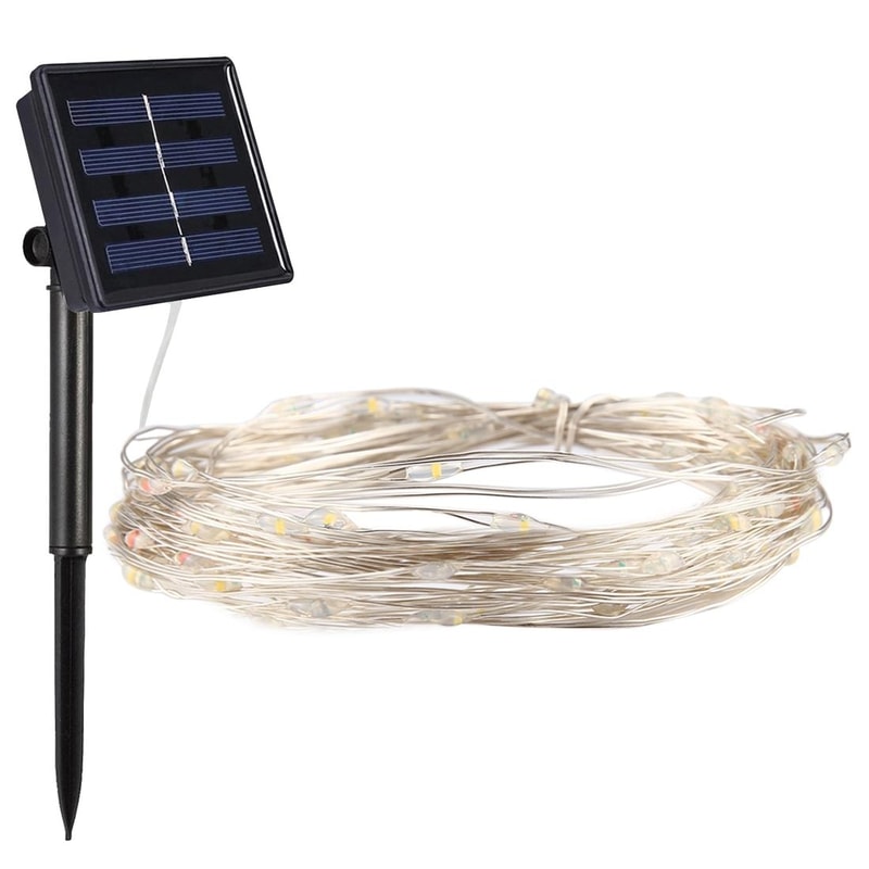 Solar Powered Fairy String Lights 20M 200 LED Waterproof Copper Wire Garden Decor 4