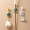 2pcs Adjustable Shower Head Holder With Strong Adhesive Wall Mount For Handheld Showers 0