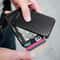 NewBring RFID Blocking Wallet Waterproof Metal Card Holder With Automatic PopUp Access 0
