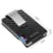 RFID Blocking Carbon Fiber Wallet Slim Metal Card Holder For Men 5
