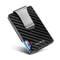 RFID Blocking Carbon Fiber Wallet Slim Metal Card Holder For Men 3