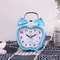 Kids Apple Shape Alarm Clock With Silent Movement And Metal Twin Bell For Bedroom Decor 5