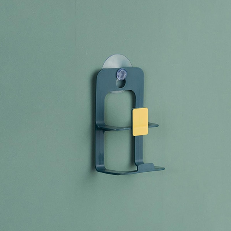 2 PCS Wall-Mount Kitchen Drain Rack with Suction Cups for Steel Wool & Sponge Storage
