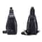 Vintage FirstLayer Cowhide Leather Chest Bag For Men Waterproof Crossbody Shoulder Sling Bag 1