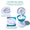 3-in-1 Portable Pill Crusher & Pill Cutter Storage Box for Travel and Daily Medication