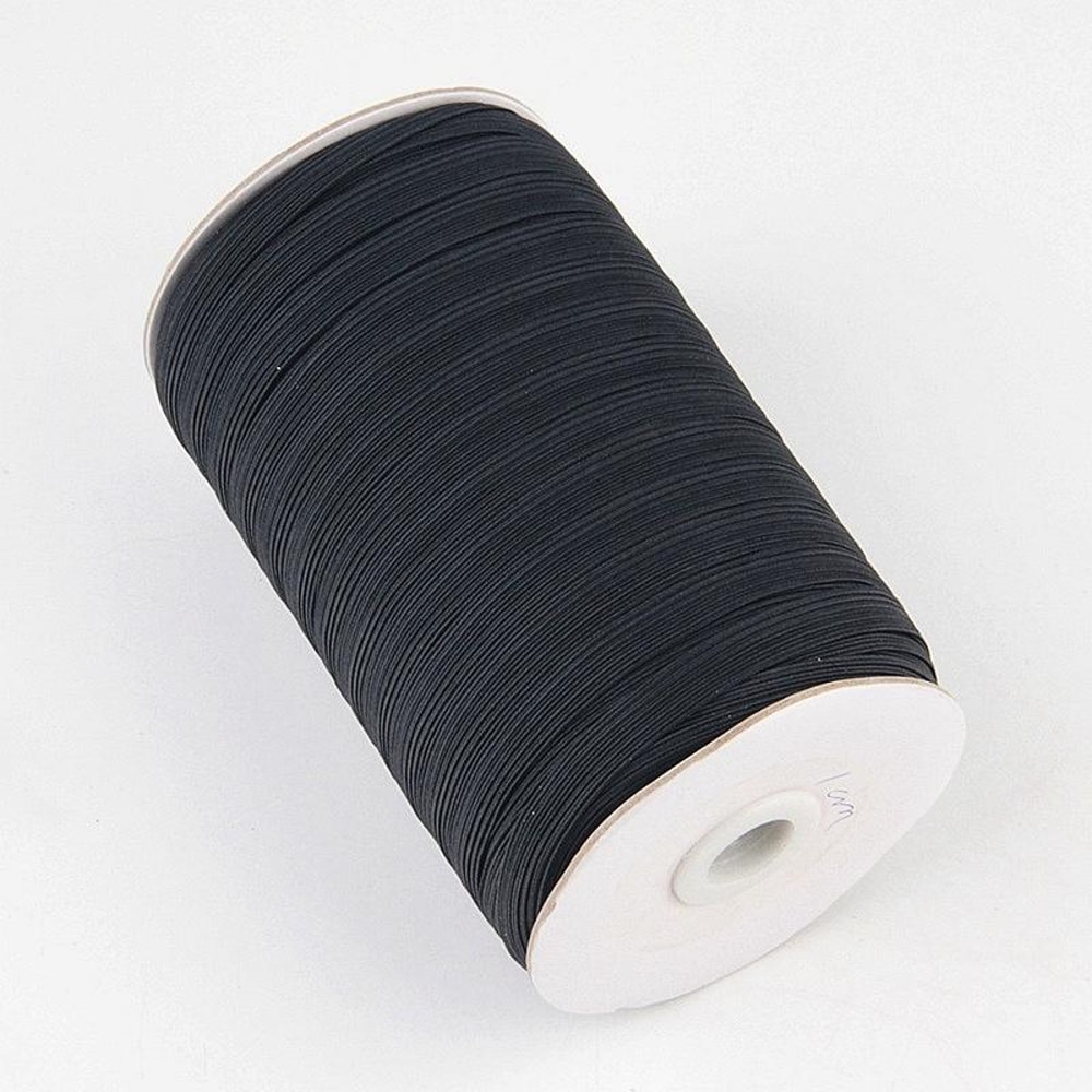 Premium Elastic Ribbon Stretch Cord For Sewing Garment Repair DIY Craft Projects 0