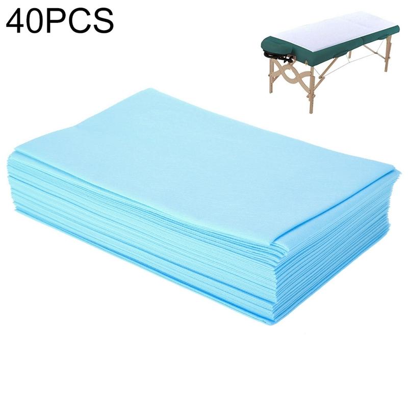 10pcs 100x200cm Disposable Thicken Non-Woven Fabric Waterproof Oil-proof Beauty Salon Massage Bed Hospital Bed Coverlet