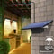 60 LED Solar Wall Light With Pull Switch IP65 Waterproof Outdoor Garden Lamp 5
