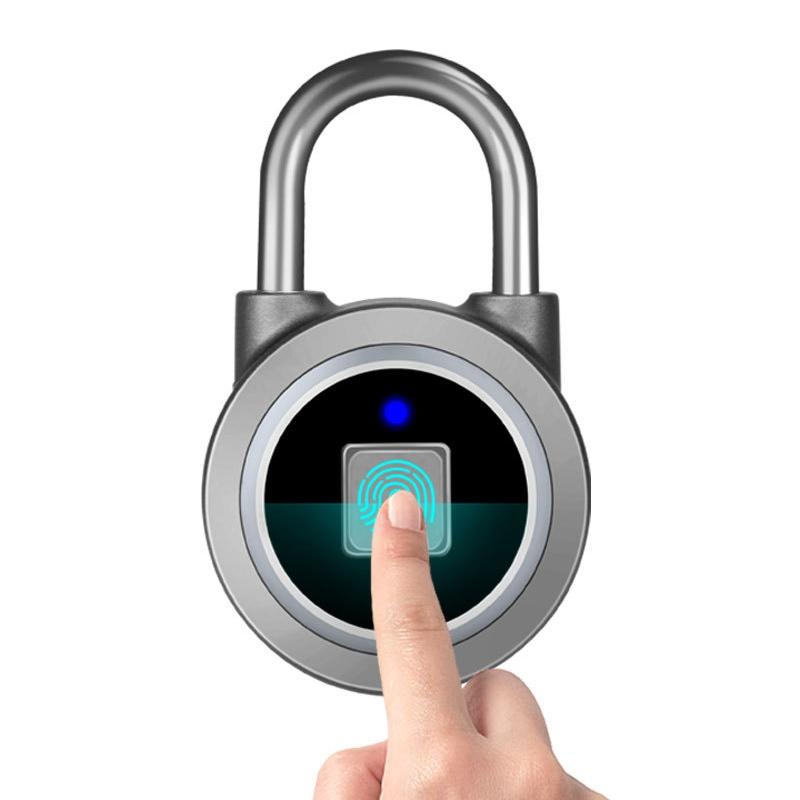 Smart Bluetooth Fingerprint Padlock Waterproof IP65 Remote Unlock for iOS & Android